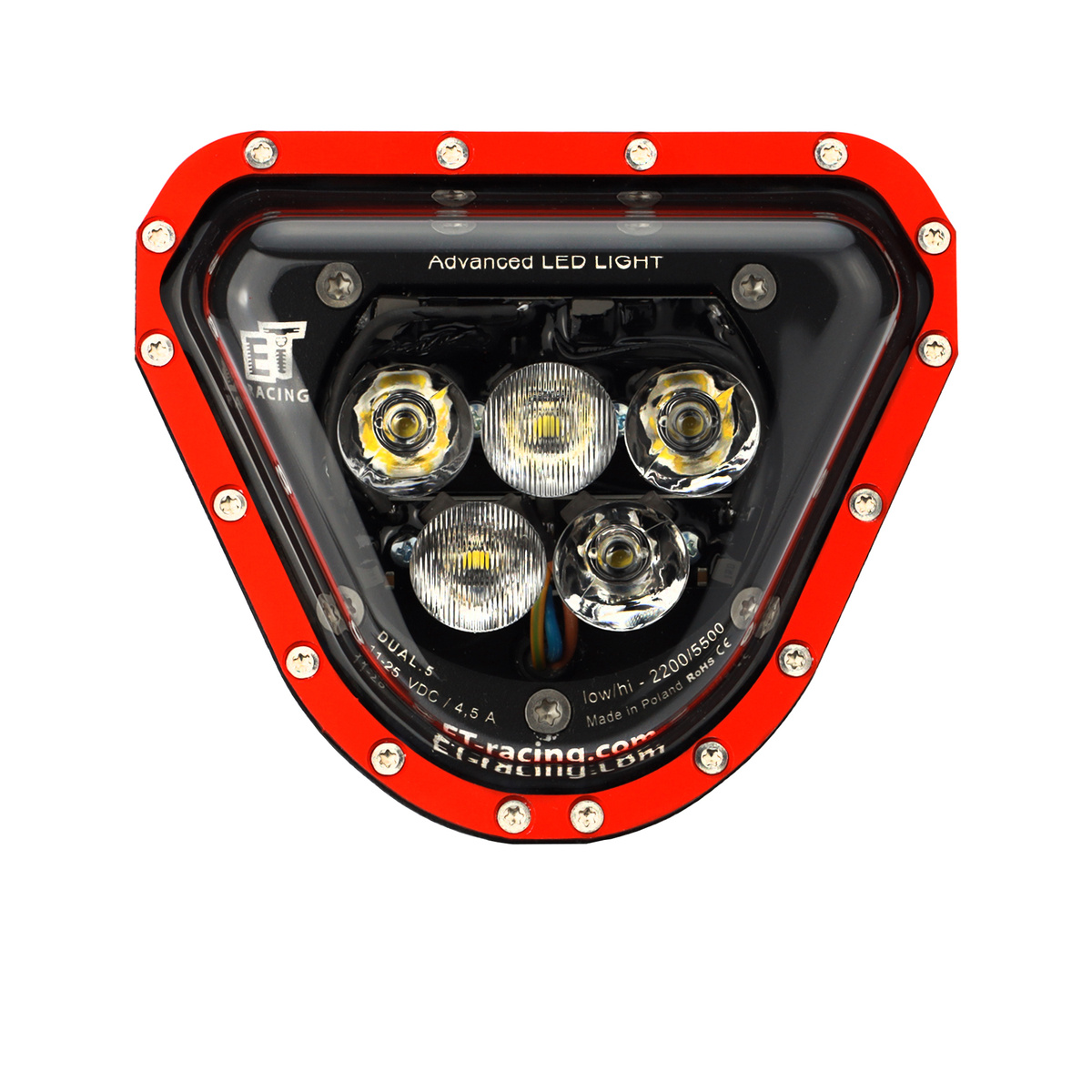 Led Lamp Dual.5 for Beta up to 2019 RED